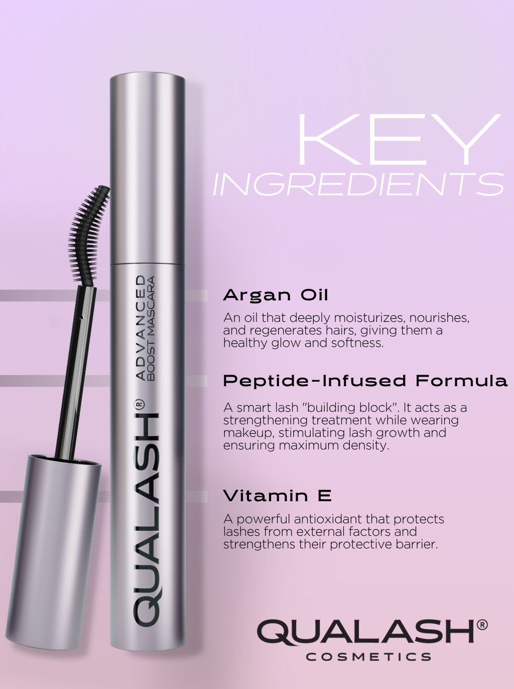 Tušas ilgoms ir riestoms blakstienoms