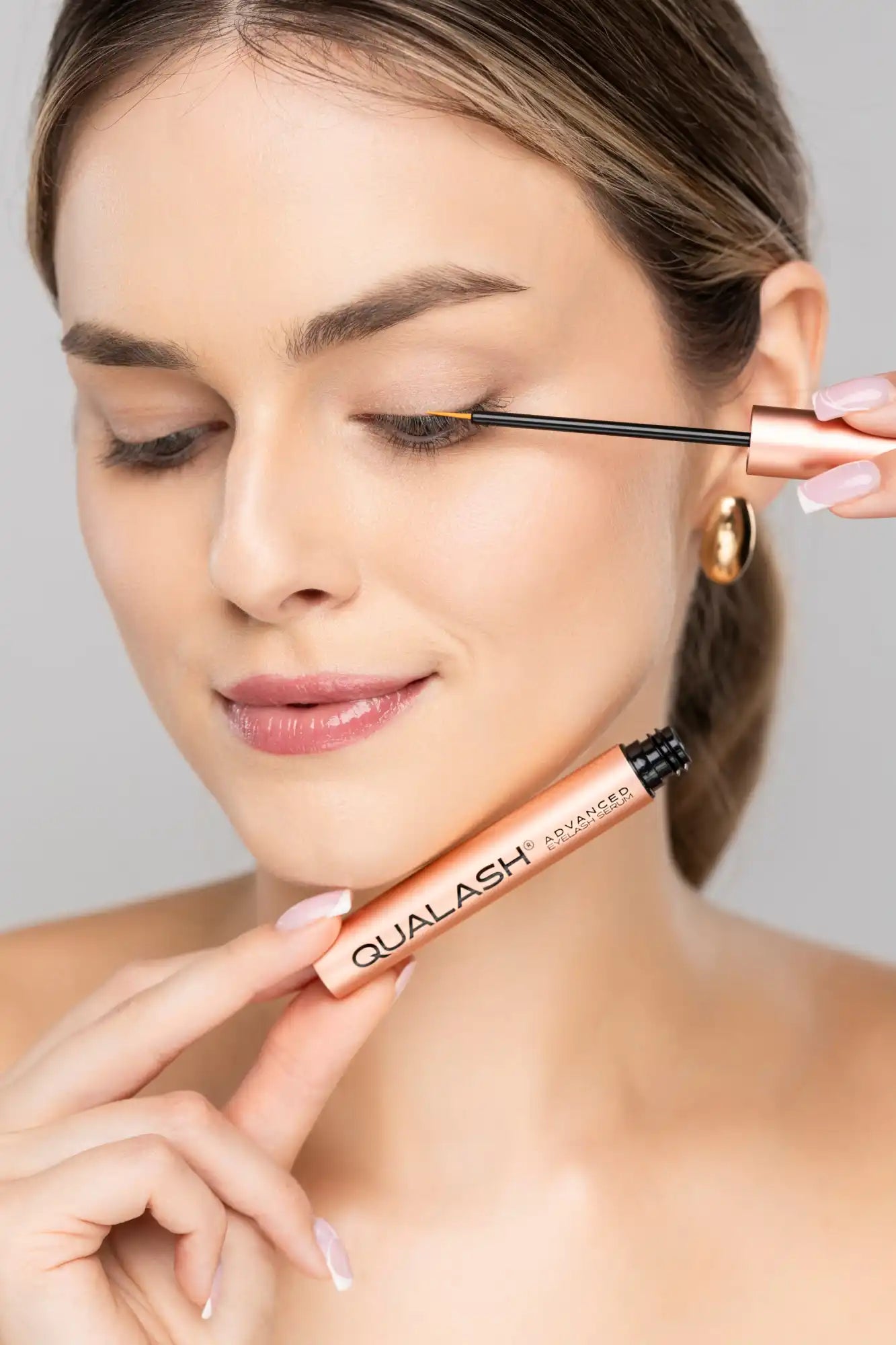 Eyelash growth serum.