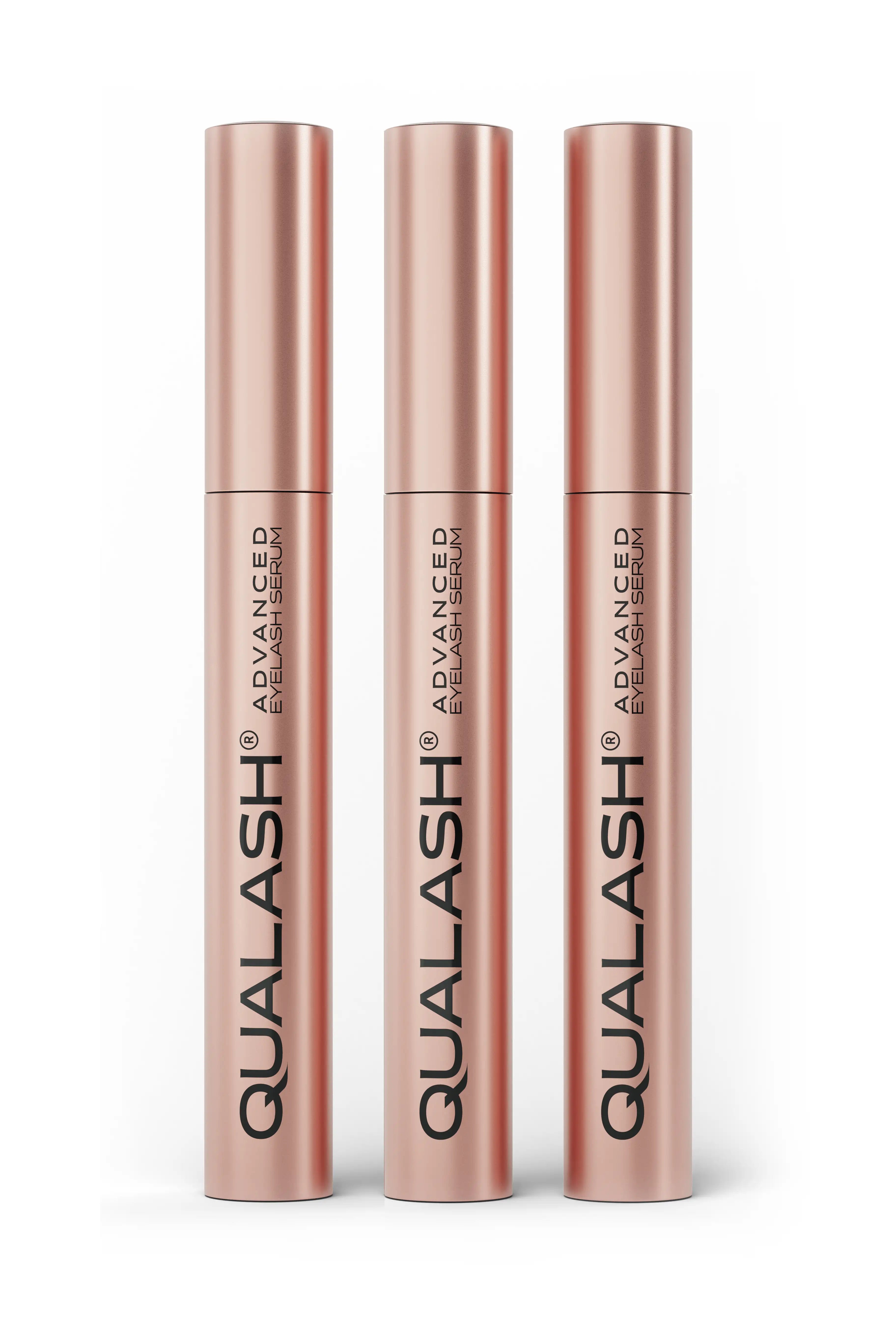 Advanced Eyelash Serum Trio – 3x Lash Boost in 4 Weeks | QUALASH