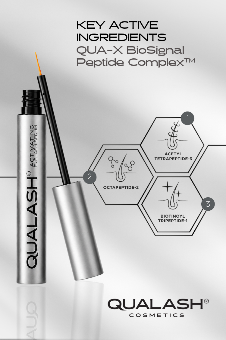 Aktiverende peptid-øjenvippeserum
