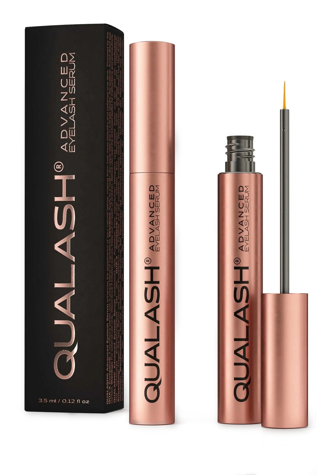 Advanced Eyelash Serum Duo – Longer Lashes in 4 Weeks | QUALASH®