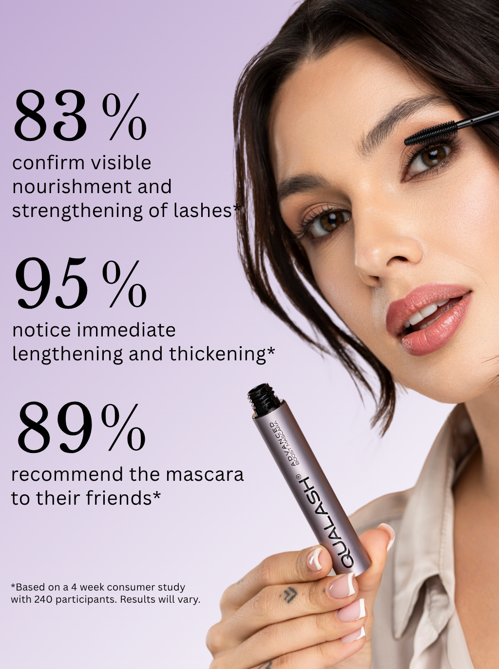 QUALASH Boost  Mascara – Volume Max