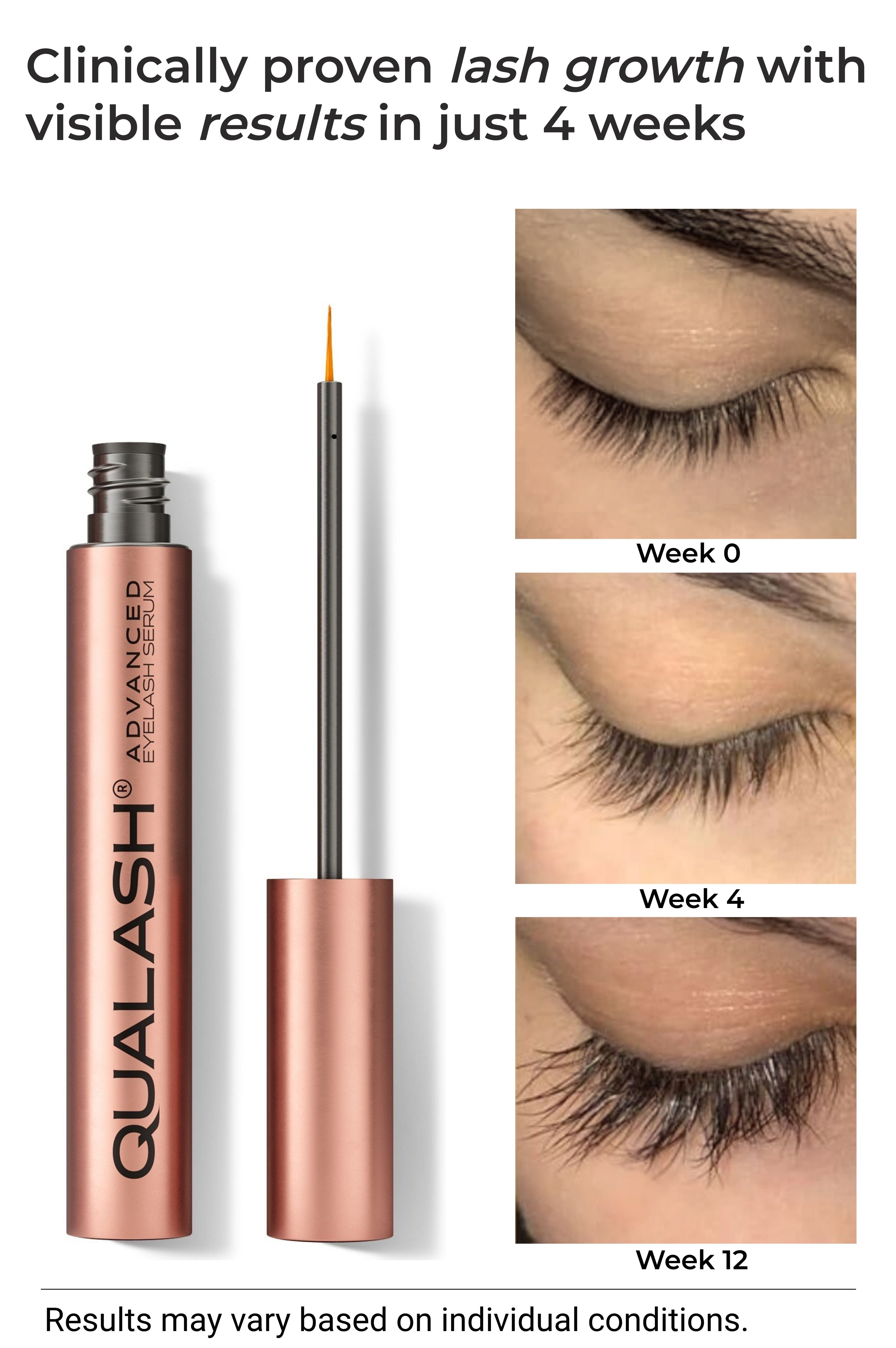 Advanced Eyelash Serum Duo – Longer Lashes in 4 Weeks | QUALASH