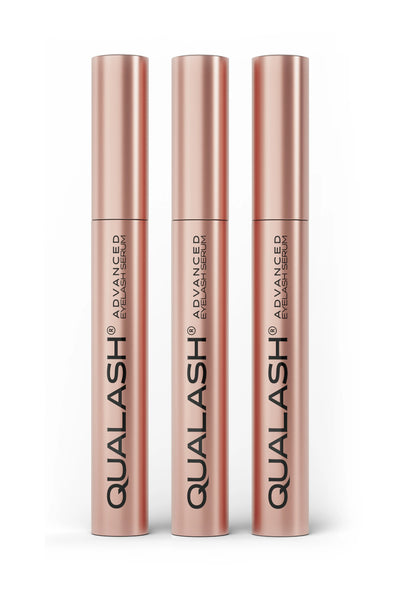 Advanced Eyelash Serum Trio – 3x Lash Boost in 4 Weeks | QUALASH® Advanced Eyelash Serum Trio – 3x Lash Boost in 4 Weeks | QUALASH®